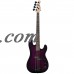 Sawtooth EP Series Electric Bass Guitar with Gig Bag & Accessories, Trans Purple   565705378